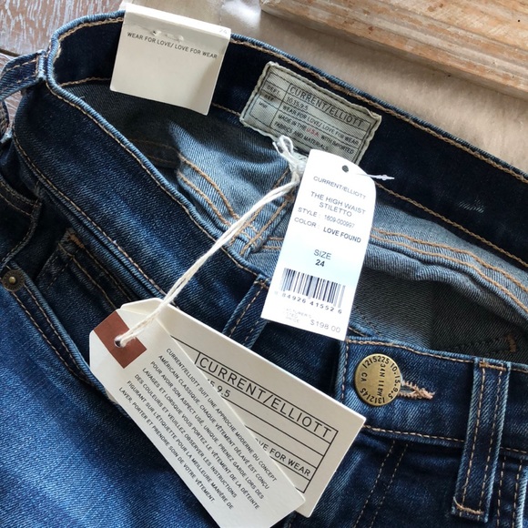 Current/Elliott Denim - 🆕PRICE↓NWT!Current/Elliott High Waist Stiletto